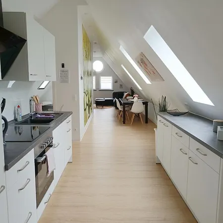 Lägenhet Direkt Am Wald Mit Panoramablick Bis Zur Pfalz Laudenbach (Rhein-Neckar)